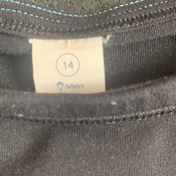 Black ivivva spaghetti strap - Picture 2 of 3